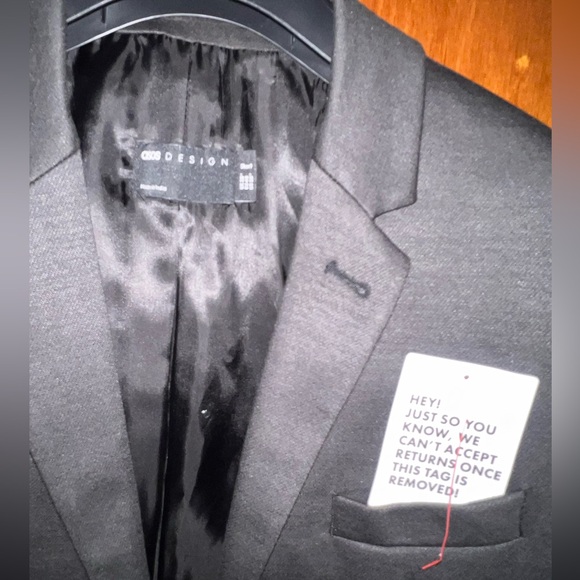 Asos 38S men’s skinny blazer - Picture 3 of 3